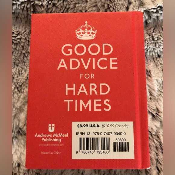 NWT Keep Calm and Carry On quote book - Picture 2 of 2